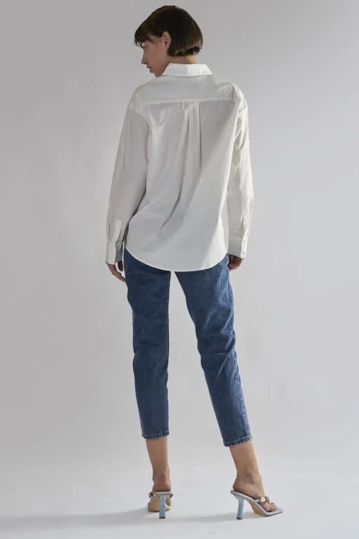 Glamorous Blouses & Shirts|Off-White Button-Up Tops -