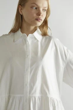 Glamorous Day Dresses|Mini Dresses|Off-White Collared Skater Mini-Dress -