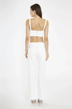Glamorous Tops & T-shirts|Off-White Denim Corset Top -