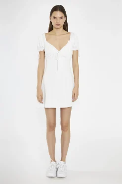 Glamorous Day Dresses|Mini Dresses|Off-White Milkmaid Mini-Dress -