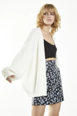 Glamorous Cardigans|Off-White Oversized-Cardigan -