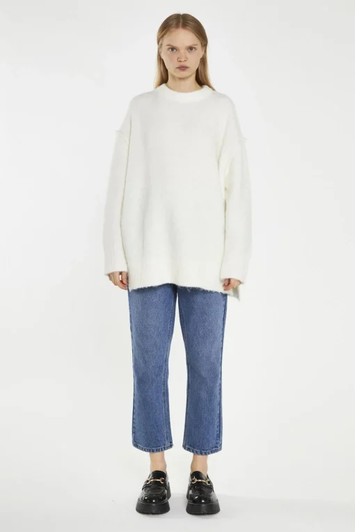 Glamorous Jumpers|Off-White Oversized-Jumper -