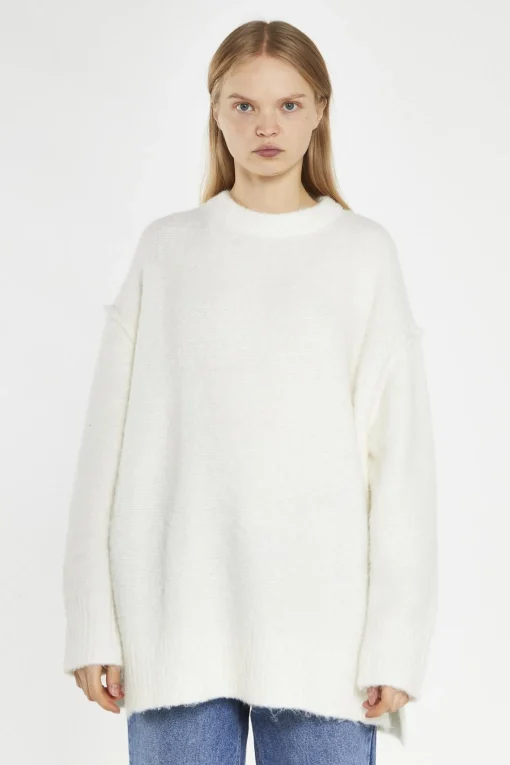 Glamorous Jumpers|Off-White Oversized-Jumper -
