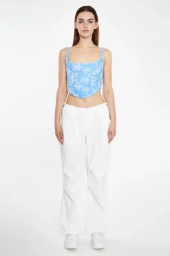 Glamorous Chic Escapes|Off-White Parachute Pants -