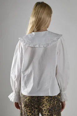 Glamorous Blouses & Shirts|Off-White Statement-Collar Blouse -
