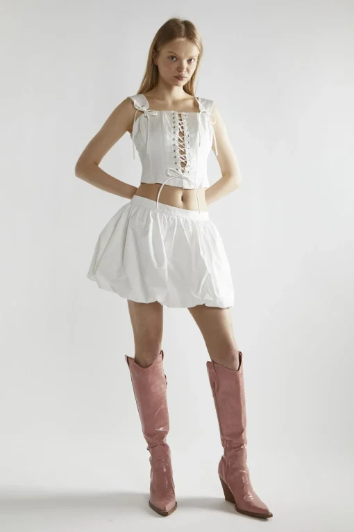 Glamorous Mini Skirts|Off-White Tutu Mini- Skirt -