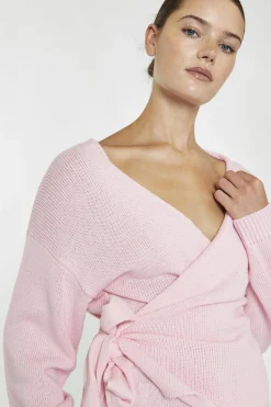 Glamorous Cardigans|Pretty-Pink Wrap -Cardigan -