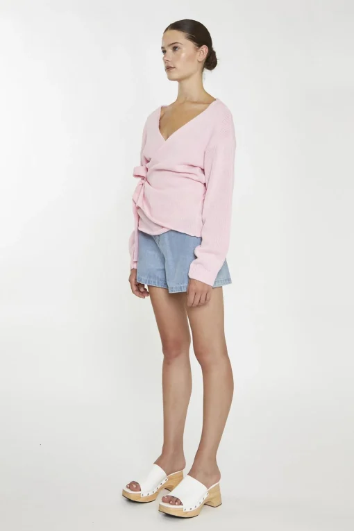 Glamorous Cardigans|Pretty-Pink Wrap -Cardigan -