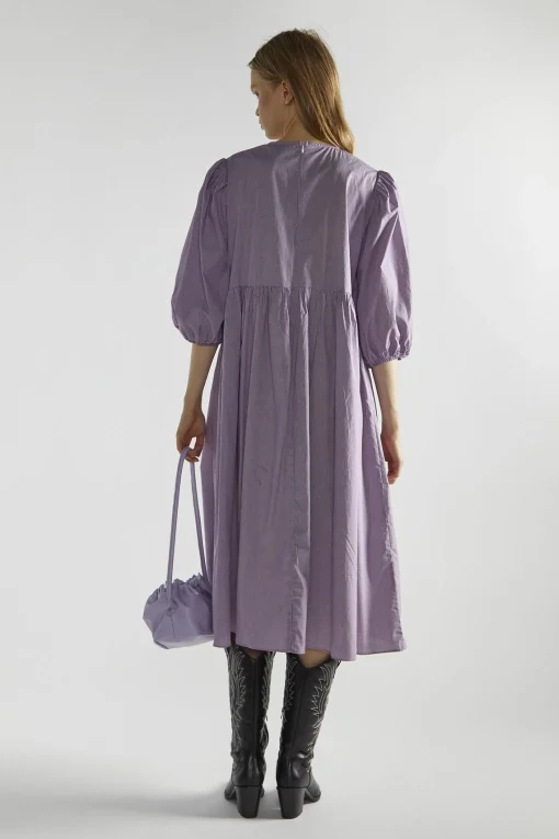 Glamorous Midi & Midaxi Dresses|Midi & Midaxi Dresses|Purple Gingham Bow Detail Midi-Dress -