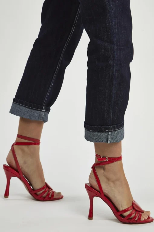 Glamorous Heels|Red Heart Strappy Heels -