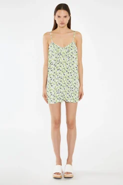 Glamorous Chic Escapes|Playsuits|Retro Daisy Loose-Fit Lace-Up Playsuit -