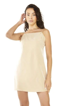 Glamorous Party Dresses|Going Out Dresses|Rich Sand Mini One Piece -