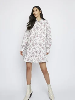 Glamorous Mini Dresses|Mini Dresses|Romantic Floral Mini Dress -