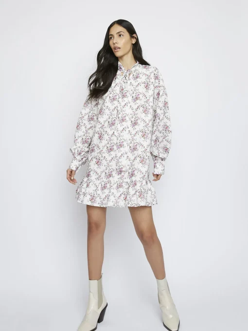 Glamorous Mini Dresses|Mini Dresses|Romantic Floral Mini Dress -