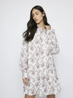 Glamorous Mini Dresses|Mini Dresses|Romantic Floral Mini Dress -