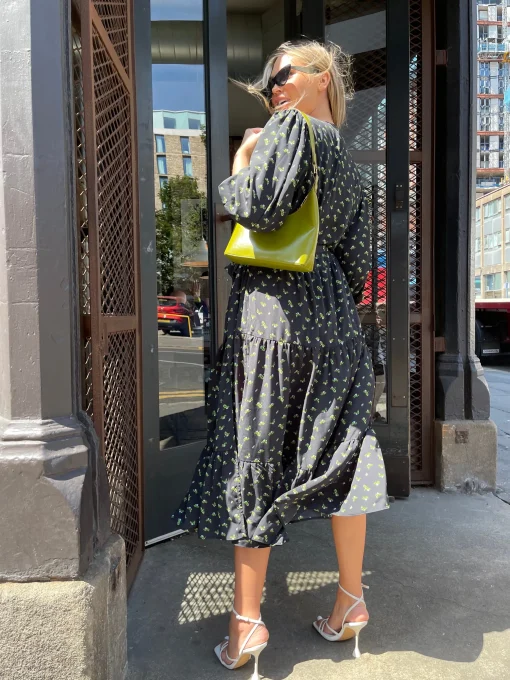 Glamorous Chic Escapes|Day Dresses|Rosebud Floral Tiered Wrap Front Midaxi-dress -