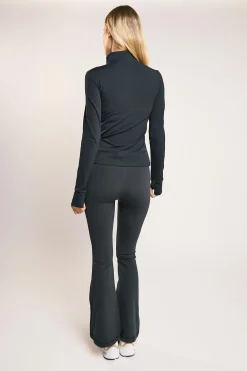Glamorous Bottoms|Leggings|Signature Black Flare Leggings -