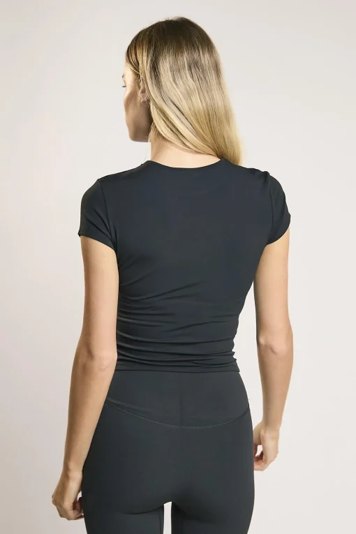 Glamorous Tops|Signature Black Short-Sleeve Top -