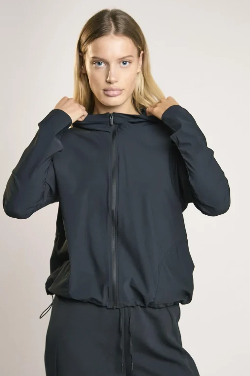 Glamorous Jackets|Signature Black Wind-Breaker Jacket -