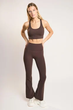 Glamorous Bottoms|Leggings|Signature Espresso Flare Leggings -