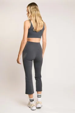 Glamorous Bottoms|Leggings|Signature Graphite-Grey Capri Leggings -