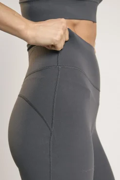 Glamorous Bottoms|Leggings|Signature Graphite-Grey Capri Leggings -
