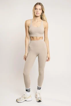 Glamorous Tops|Signature Gravel Cross-Back Crop-Top -