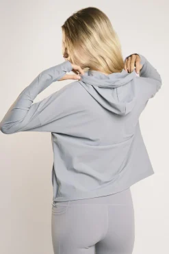 Glamorous Jackets|Signature Light Grey Wind-Breaker Jacket -