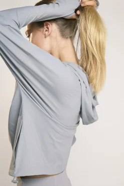 Glamorous Jackets|Signature Light Grey Wind-Breaker Jacket -