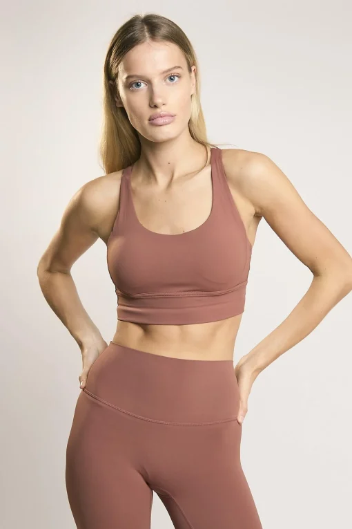 Glamorous Tops|Signature Sienna Cross-Back Crop-Top -