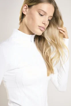 Glamorous Jackets|Signature White Define-Full-Zip Jacket -