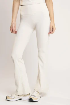 Glamorous Bottoms|Leggings|Signature White Flare Leggings -