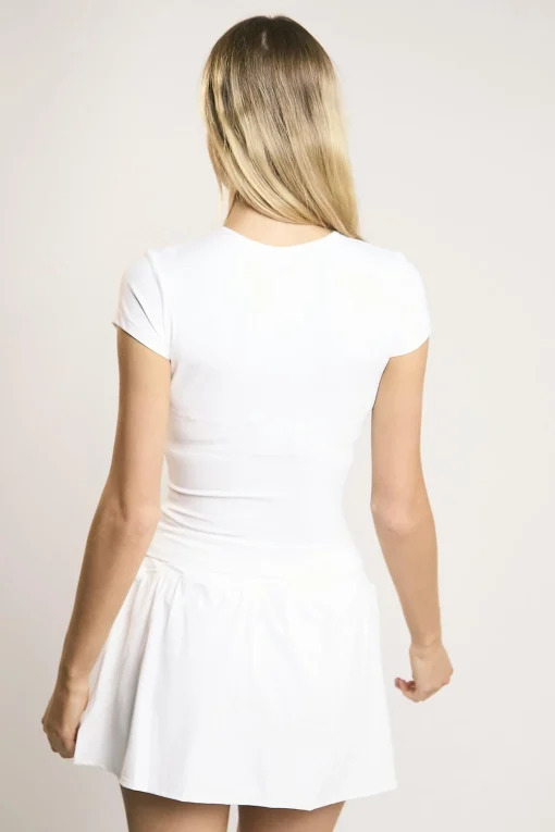 Glamorous Tops|Signature White Short-Sleeve Top -