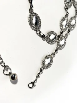 Glamorous Belts|Silver Chain Belt -