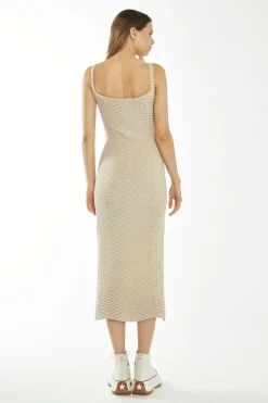 Glamorous Best Dressed Guest|Day Dresses|Stone V-Neck Bodycon Midi-Dress -