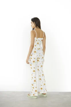 Glamorous Crops, Corsets & Bodysuits|Sunflower-Rib Crop-Top -