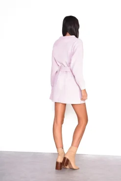 Glamorous Day Dresses|Jumpers|Sweet-Pink Jumper Mini-Dress -