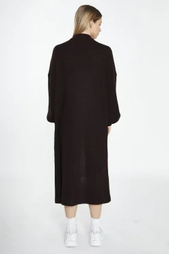 Glamorous Cardigans|Walnut Longline-Cardigan -