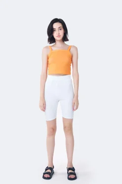 Glamorous Woven Shorts|White High-Waisted Shorts -
