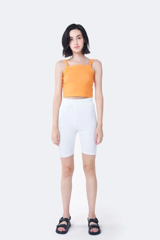 Glamorous Woven Shorts|White High-Waisted Shorts -