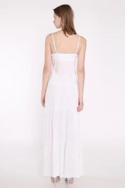 Glamorous Blouses & Shirts|White Tie-Front Top -