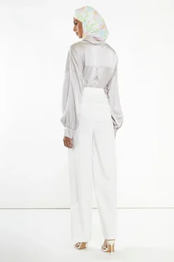 Glamorous Prom|Co-ords|White Wide Leg Trousers -
